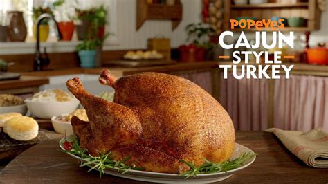 popeyes cajun turkey price 2023